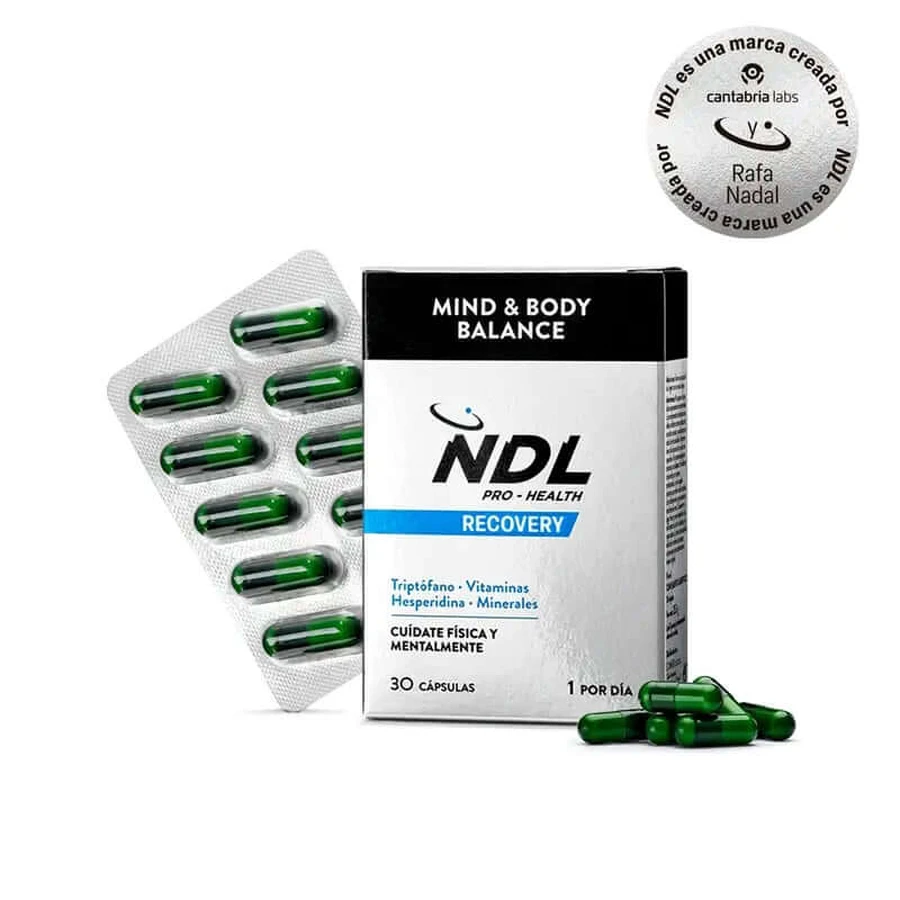 NDL Pro-Health Mind & Body Balance, Tryptofaan met Magnesium en Vitamine B6, 30 Capsules