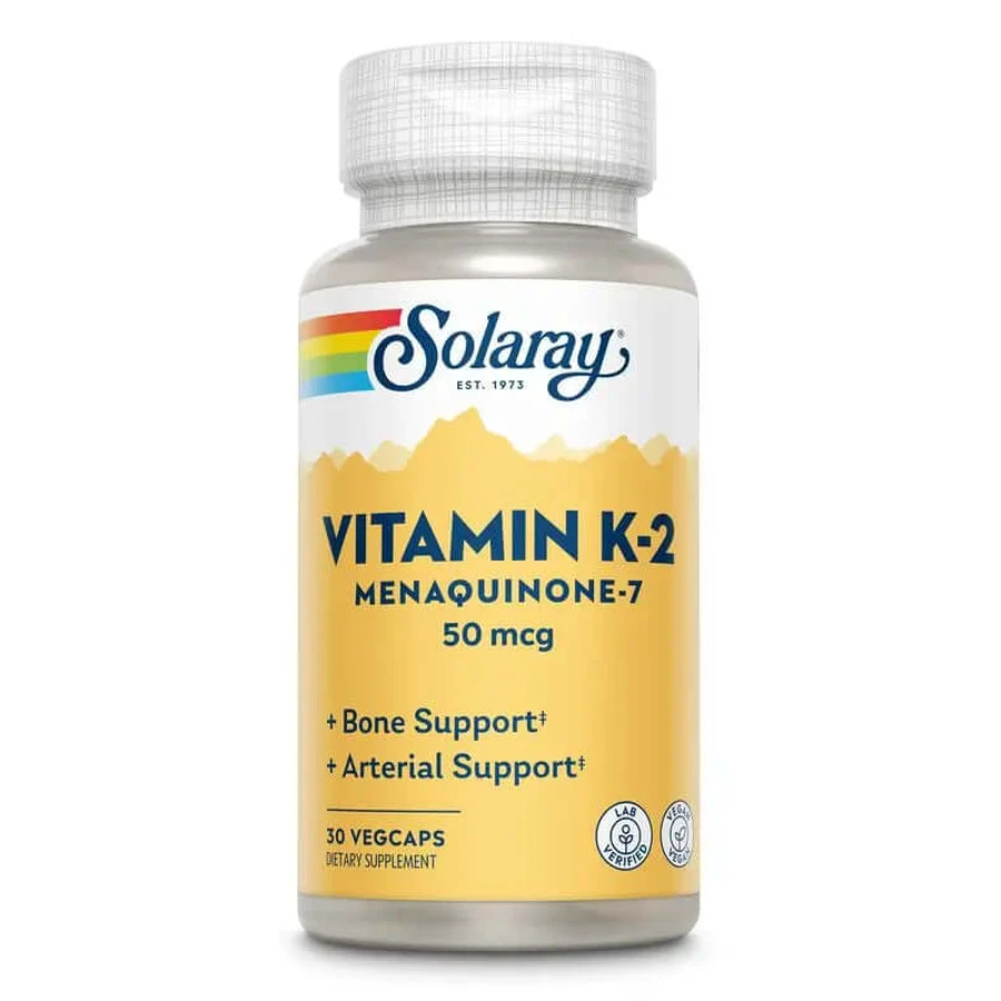 Solaray K2(Menaquinone7)-, 30 Kapseln