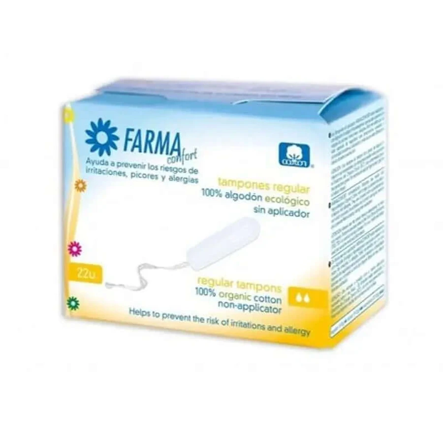 Farmaconfort Unapplied Digital Tampon Regular, 24 units