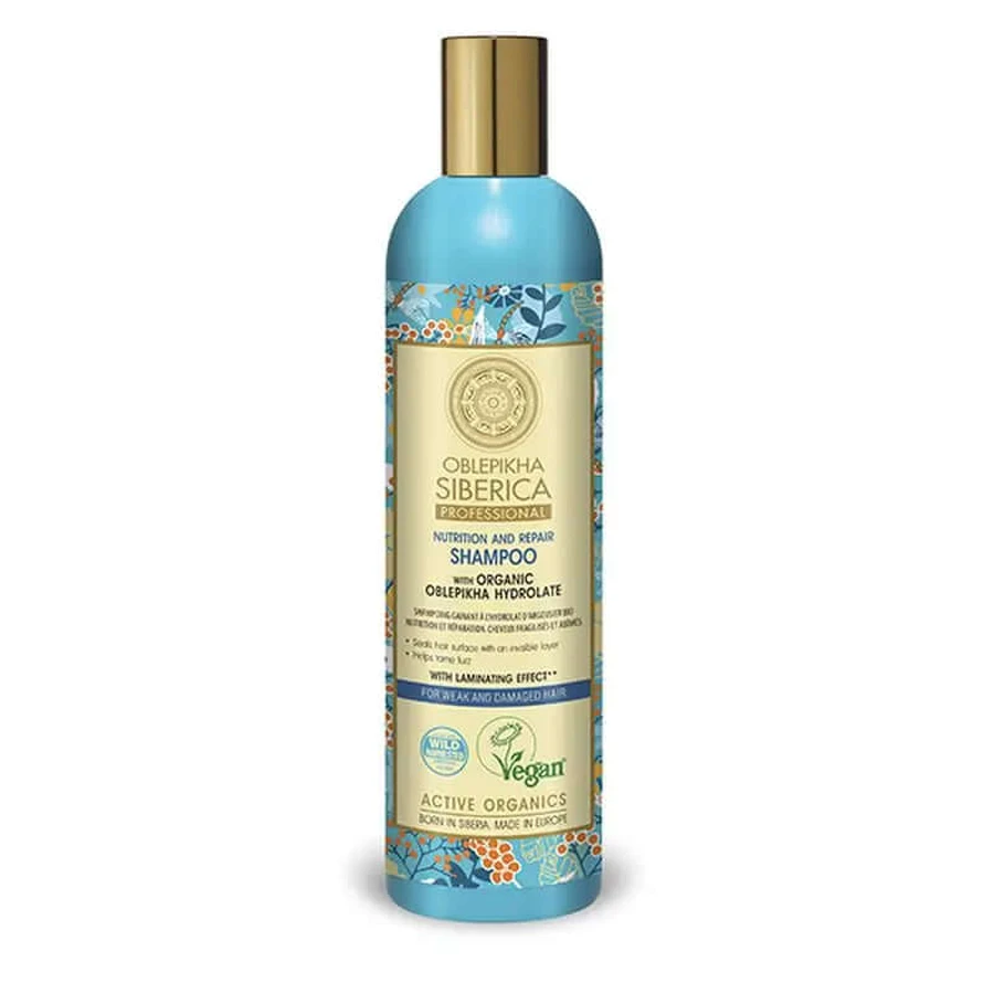 Natura Siberica Oblepikha Shampoo Beschadigd Haar Na, 400 ml