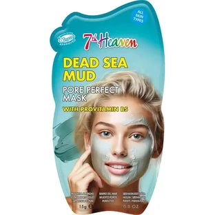 7 Heaven Mascarilla Barro Del Mar Muerto Con Provitamina B5 Poros Perfectos , 15 ml