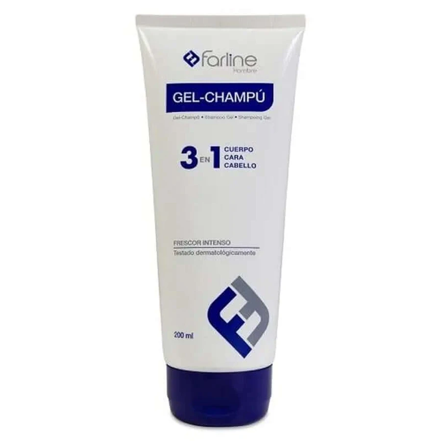 Farline Men's Gel-Shampoo , 200 ml