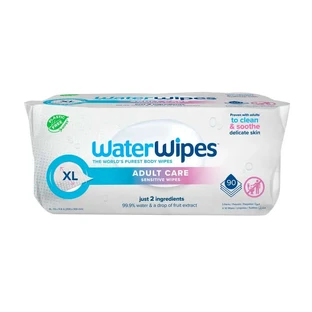 Pack de lingettes pour adultes Waterwipes, 3 x 30 unités