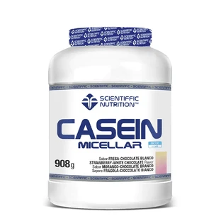 Scientiffic Nutrition Casein Fresa Choco Blanco, 908 g