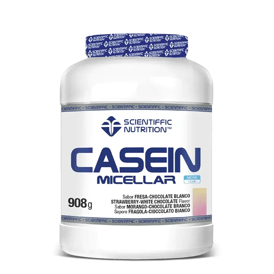 Scientiffic Nutrition Casein Fresa Choco Blanco, 908 g