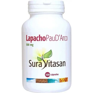 Sura Vitas Lapacho Pau Darco 500 Mg, 100 Capsules