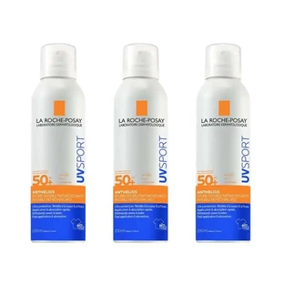 La Roche Posay Anthelios Uv Sport Onzichtbaar Verfrissende Mist Spf50+ , 3X200 Ml