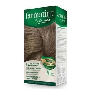 Farmatint 7C Ash Blonde Gel de coloration permanente pour cheveux