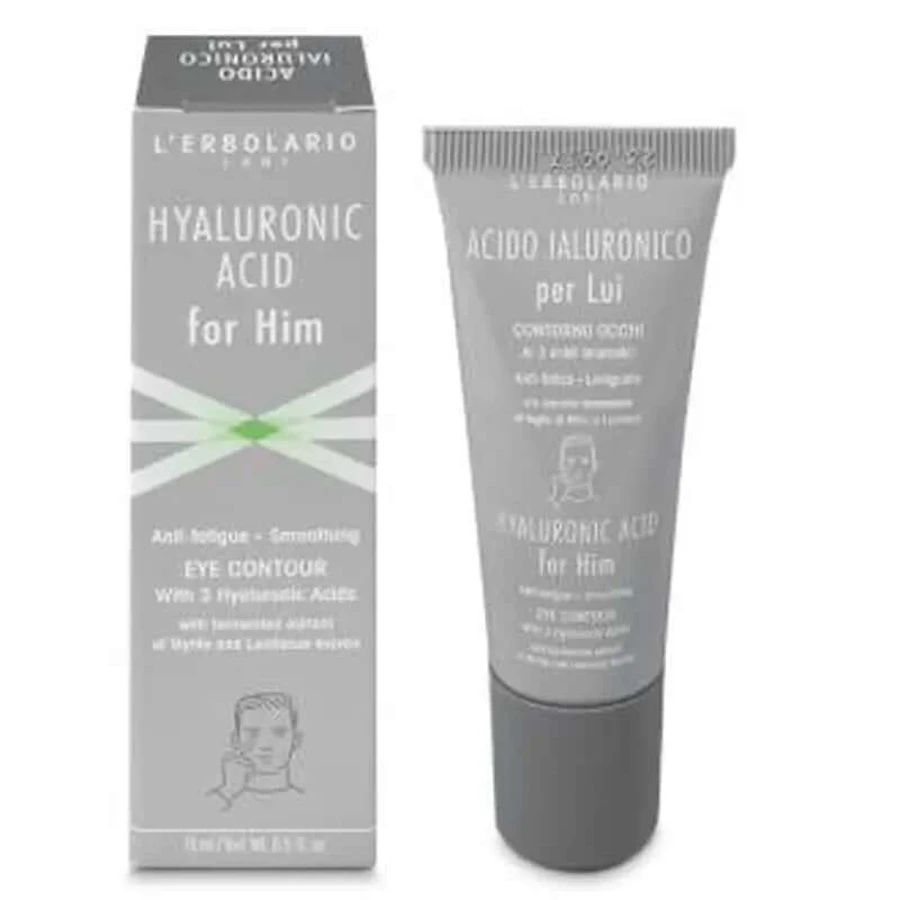 L'Erbolario Acide Hyaluronique pour Homme Contour des Yeux 15Ml