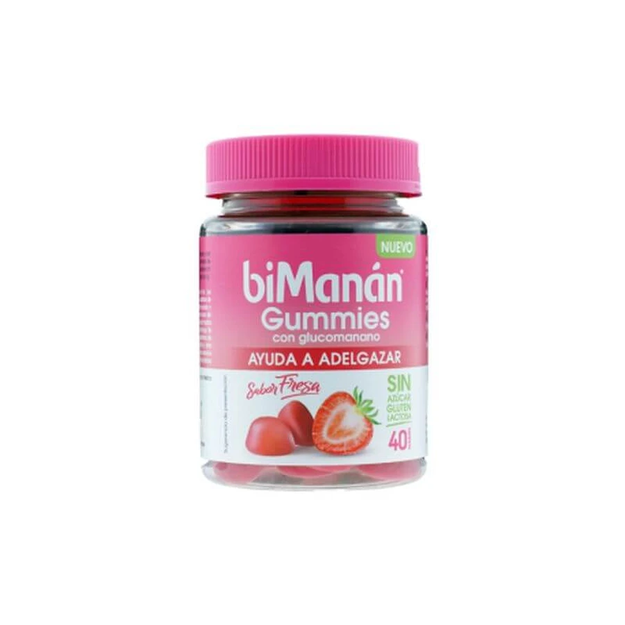Bimanán Gummibärchen mit Glucomannan, 40 Gummibärchen
