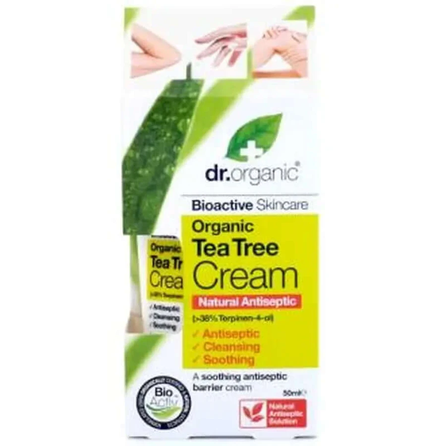 Dr.Organic Tea Tree Facial Cream Oily Skin, 50 ml