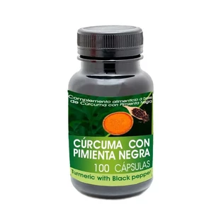 Natura Premium Capsules Curcuma Met Zwarte Peper , 100 stuks