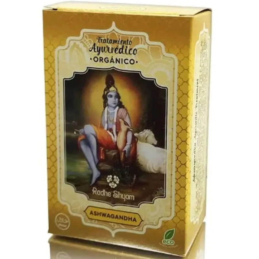 Radhe Shyam Ayurvedic Ashwagandha Haarbehandeling , 100 gr