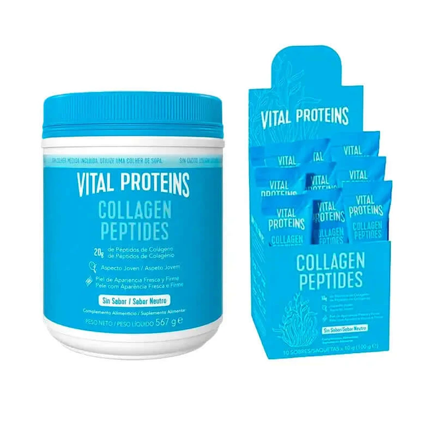 Vital Proteins Collagen Peptides Pack 567 g + 10 Sachets Neutral Flavor