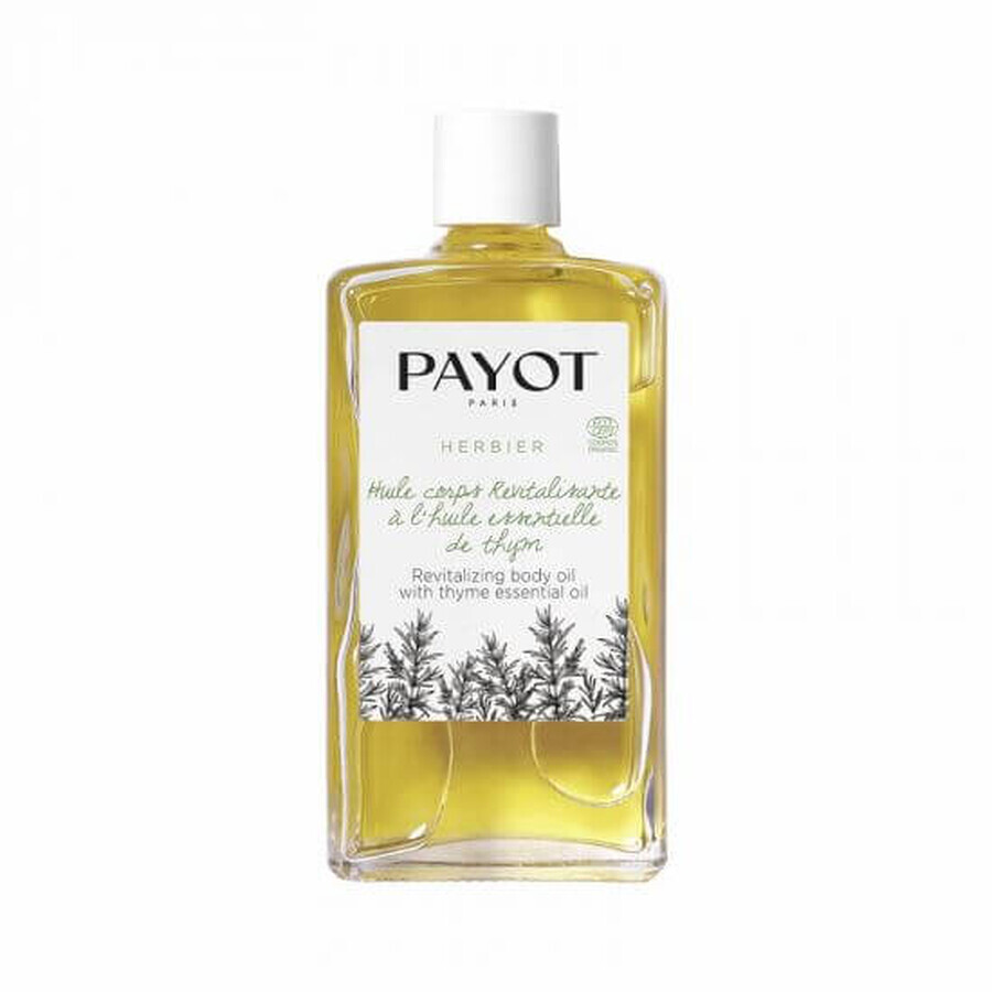 Revitalisierendes Körperöl mit ätherischem Thymianöl Herbier, 95 ml, Payot