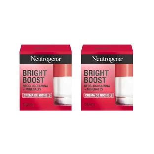 Neutrogena Bright Boost vochtinbrengende nachtcrème, 2X50 ml
