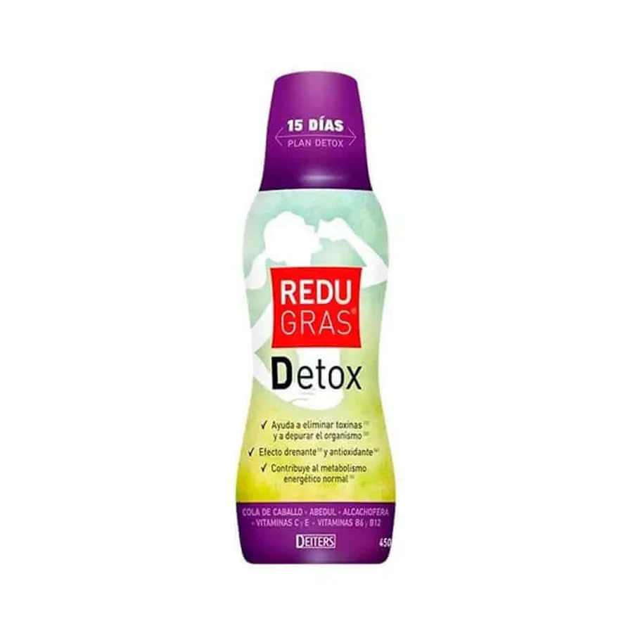 Deiters Redrugas Detox Pfirsich-Geschmack 450 ml