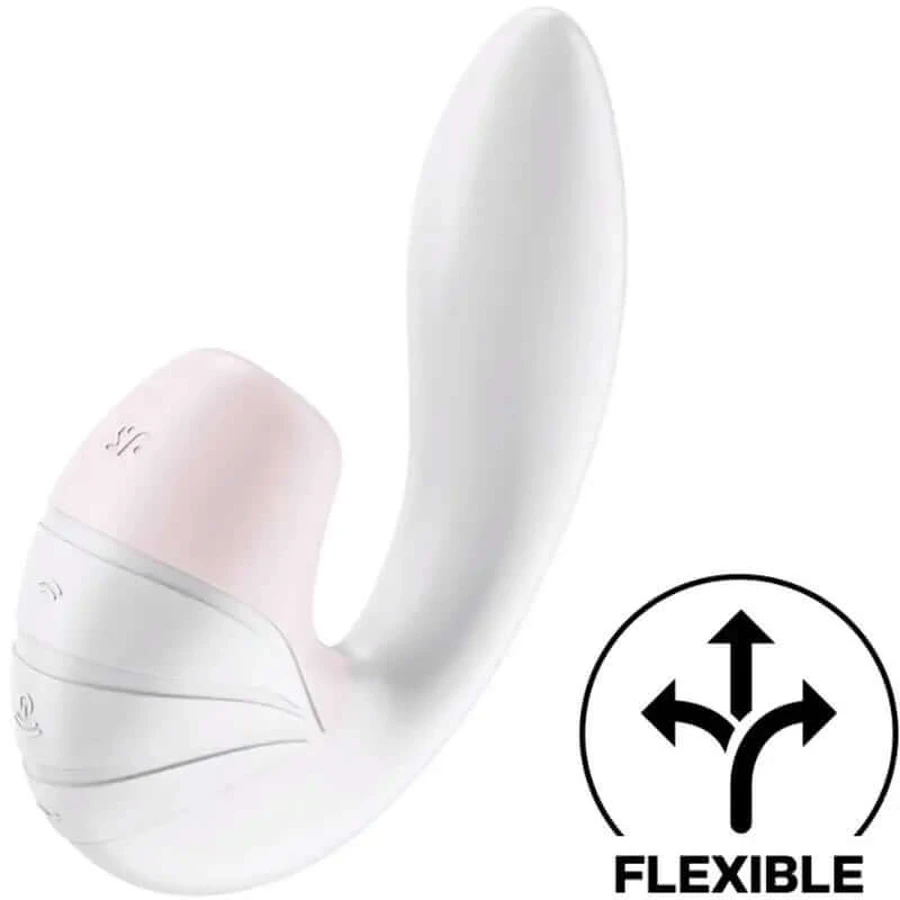 Satisfyer Air Pulse Supernova Stimulator & Vibrator - White