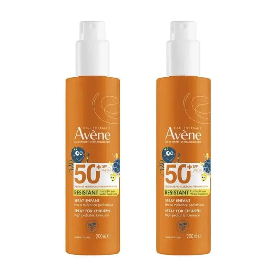 Avène Eau Thermale Spray Familial Spf50+, 2X400 Ml