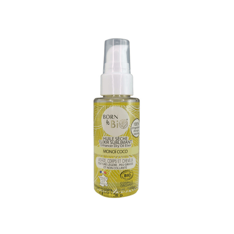 Comprar Aceite Seco Bio Elixir Mono Coco, 50 ml, Born to Bio Aceite Seco Bio Elixir Mono Coco, 50 ml, Born to Bio