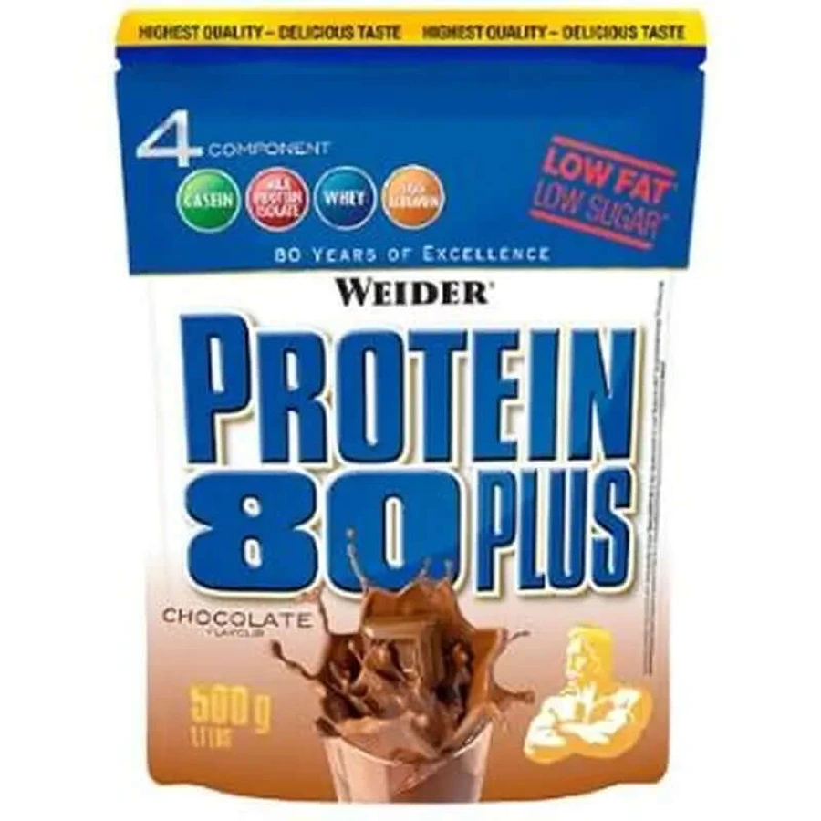 Weider Weider Protein 80 Plus Chocolate 500Gr