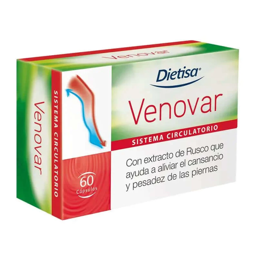 Dietisa Venovar, 60 Capsules