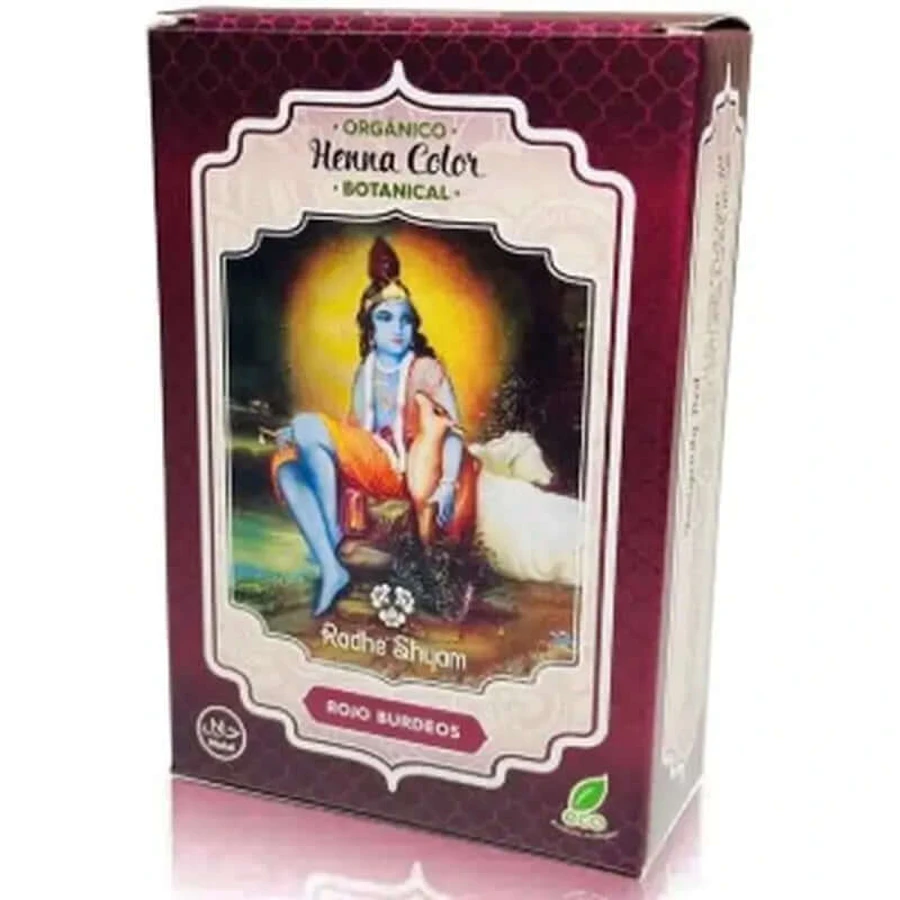 Radhe Shyam Henna Botanical Bordeaux Powder , 100 gr