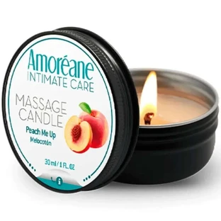 Amoreane Bougie de massage à la pêche 30 Ml