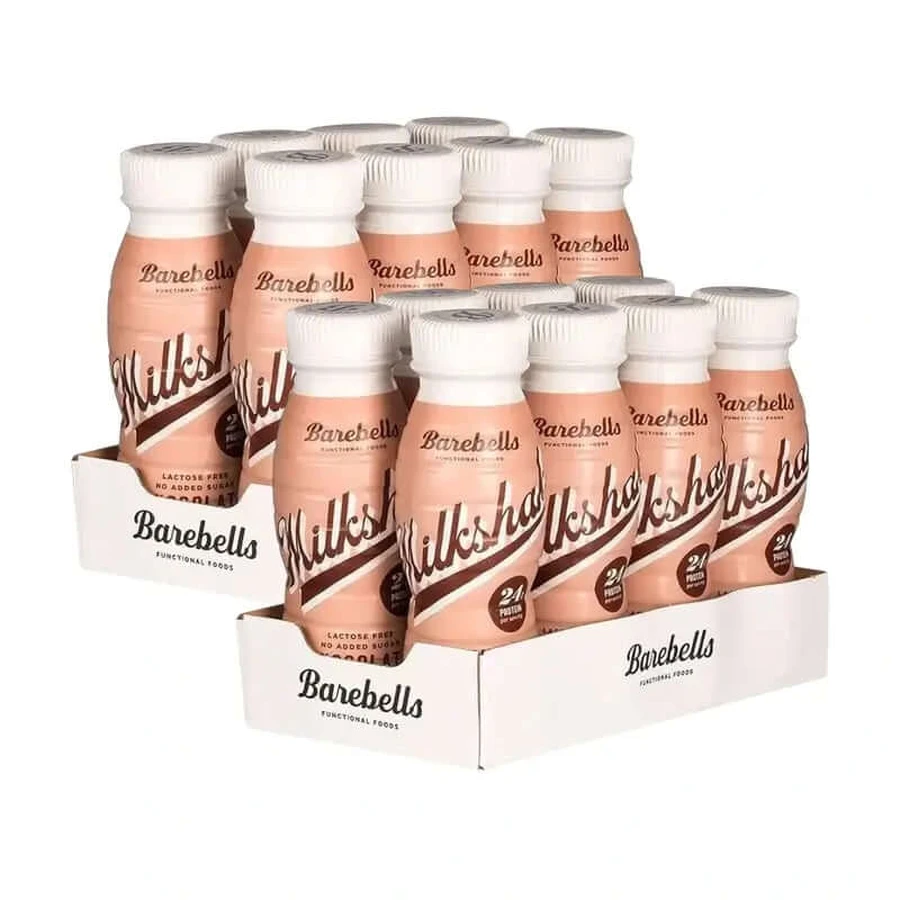Barebells Pack Milkshake Schokolade, 16 Einheiten X 330 Ml