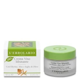 L'Erbolario Helichrysum & Aloë Hydraterende Gezichtscrème 50Ml