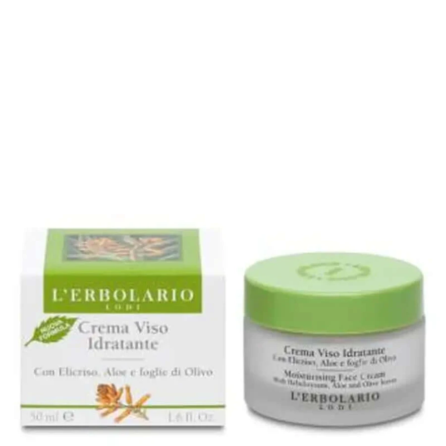 L'Erbolario Helichrysum & Aloë Hydraterende Gezichtscrème 50Ml