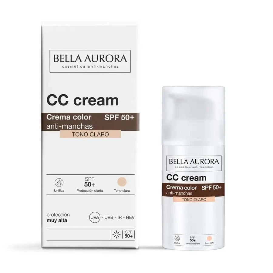 Bella Aurora CC Crème SPF 50+ Licht getint 30 ml