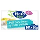 Hero Baby Hero Baby Petit Frischkäse &amp; verschiedene Früchte Glas 2X80G