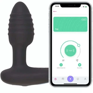 Aplicația de control al vibrațiilor Kiiroo Lumen Plug