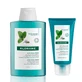 Klorane Bio Pfefferminz Shampoo Pack, 400 ml + Klorane Aquatic Pfefferminz Balsam, 150 ml