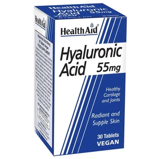 Health Aid Hyaluronic Acid 55Mg. 30Comp