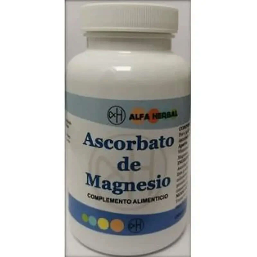 Alpha Herbal Magnesium-Ascorbat-Pulver 200Gr