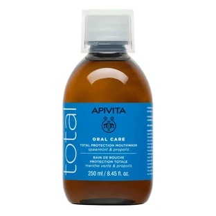 APIVITA Natürliche Mundspülung mit Pfefferminze & Propolis, 250 ml