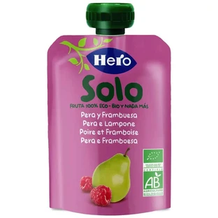 Hero Baby Solo Sachet Pear and Raspberry 100gr