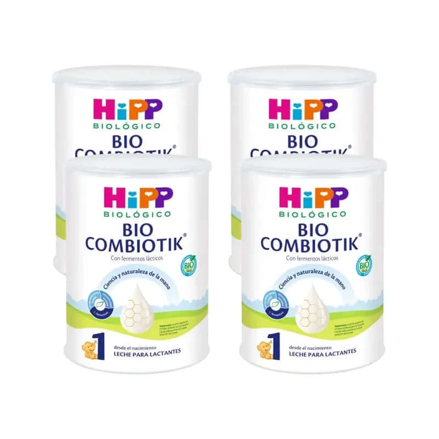 Hipp Combiotik 1, Leche De Inicio, 4X800 Gr