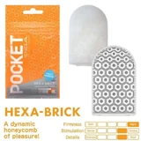 Tenga Hexa Brick Pocket Masturbator