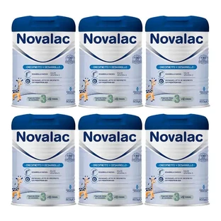 Novalac 3 Aufwuchermilch, 6X800 Gr