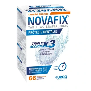 Novafix Triple Action Reinigungstabletten , 66 Einheiten