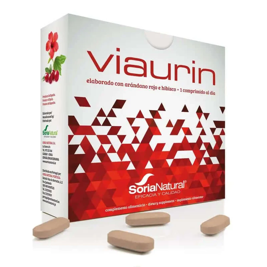 Soria Natural Viaurin 750 Mg, 28 Tablets
