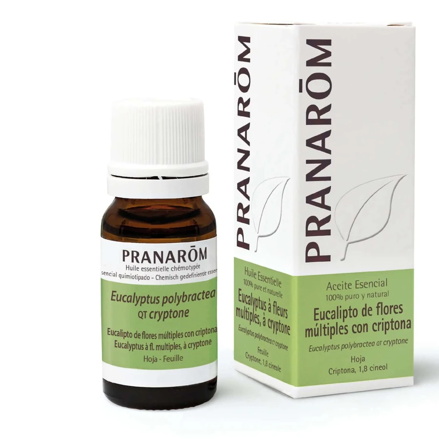 Pranarom Aceite Esencial Eucalipto de las Flores Múltiples, 10ml