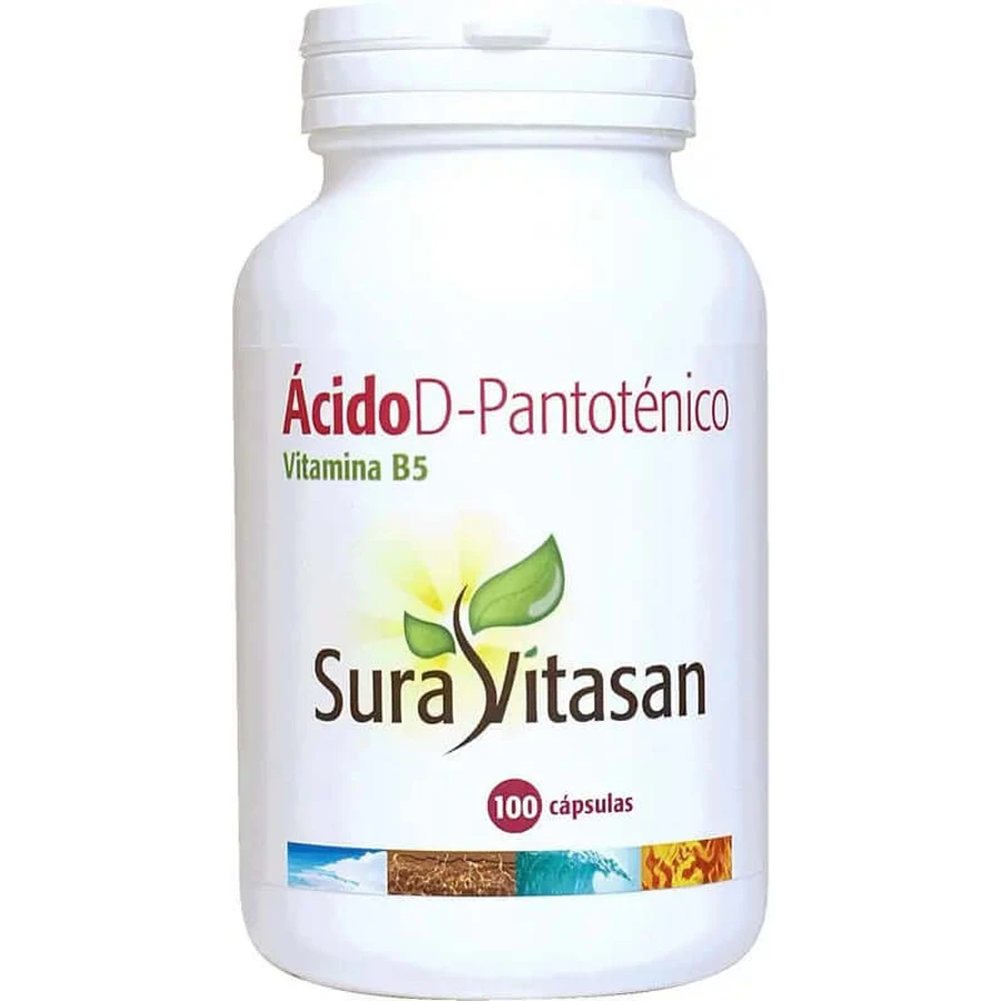 Sura Vitas Acid pantotenic 500 Mg, 100 Capsule