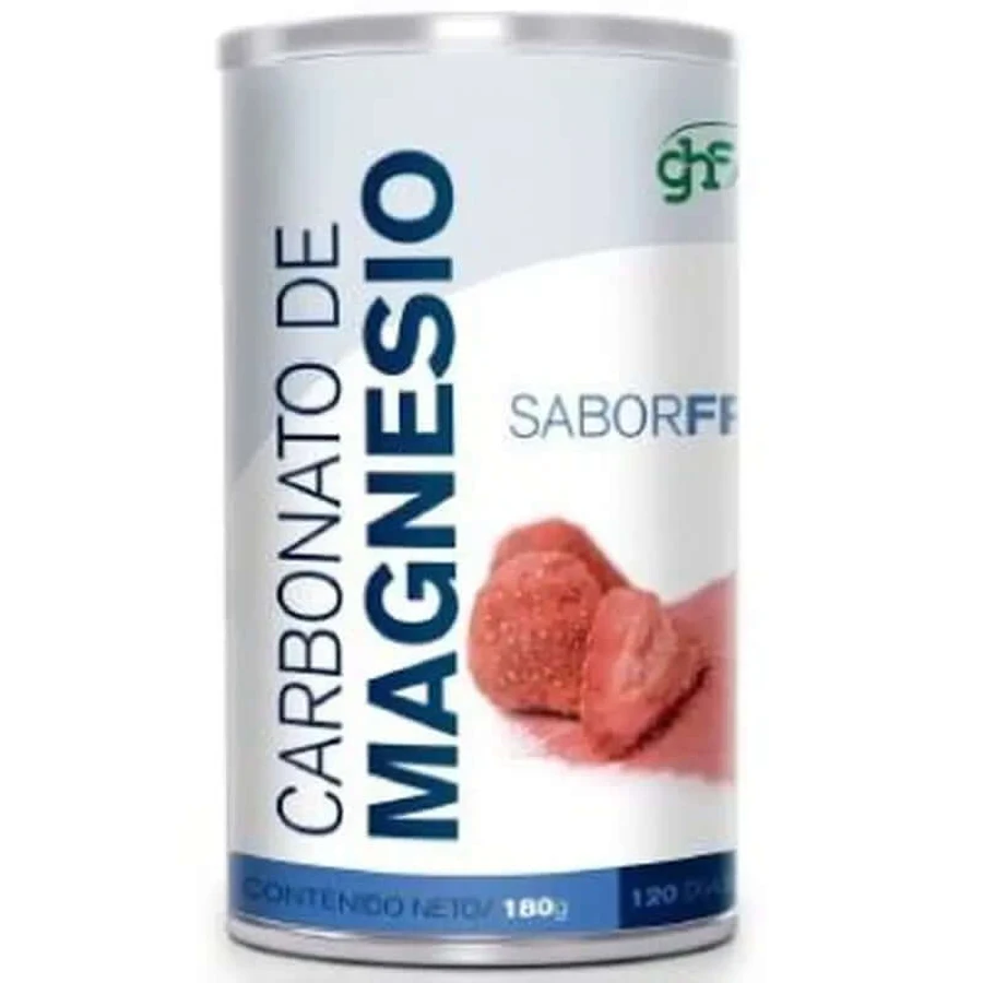 Ghf Magnesium Carbonate Strawberry Flavor 180Gr