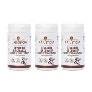 Ana Maria Lajusticia Bierhefe + Weizenkeime + Thiamin (B1), 3x80 Tabletten