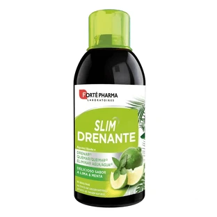 Forte Pharma Slim Drenante Sabor Lima Y Menta, 500 ml