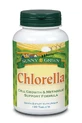 Solaray Chlorella Sunny Green, 120 1500 Mg Tablets